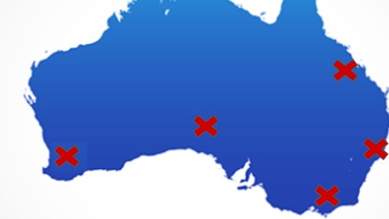 Aus map for thumbnail no go zones