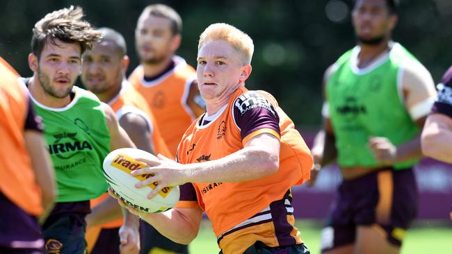 Brisbane rookie Tom Dearden will start in the Broncos first trial. Picture: AAP