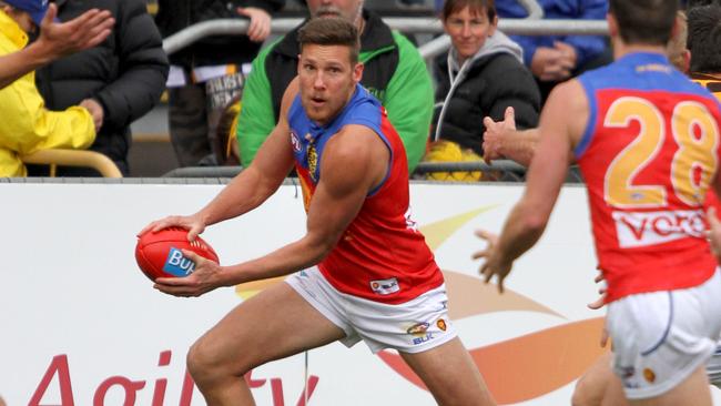 McGuane during his Brisbane Lions playing days.