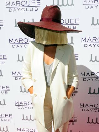 Sia attends the Marquee Dayclub's season preview.