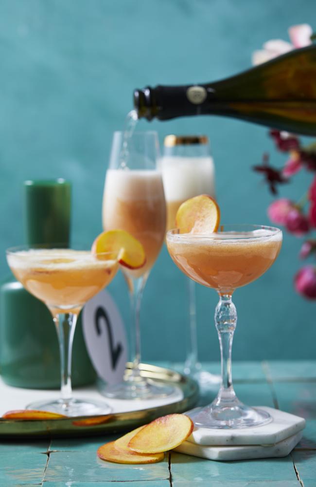 Peach Bellini. Picture: Guy Bailey