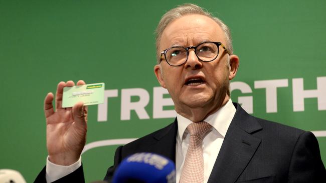 Anthony Albanese has moved to wedge his opponents on Medicare via $8.5bn in new bulk-billing incentives for GPs. Picture: NewsWire / Andrew Henshaw