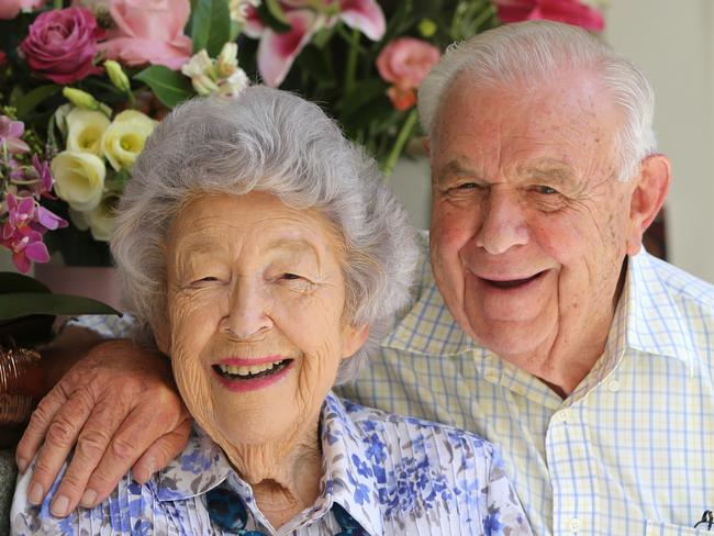 John and Jill Holt celebrated 65 years of marriage in 2018. Picture: Mike Dugdale