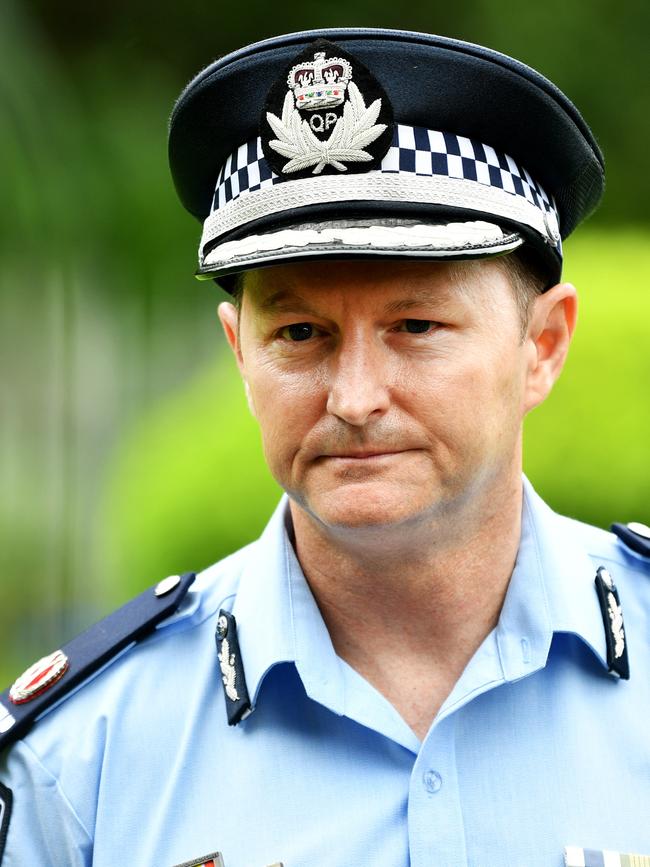 Northern Region Assistant Commissioner Mark Wheeler pictured in Townsville. Picture: Alix Sweeney