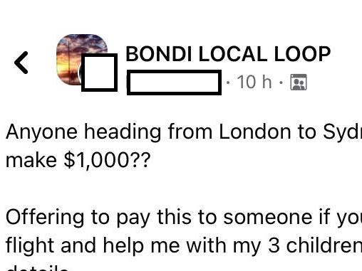 Mum’s bizarre $1000 job offer