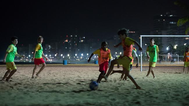 The John Moriarty Foundation sent a group of children from Borroloola in the Northern Territory to Brazil to attend the 2014 FIFA World Cup.