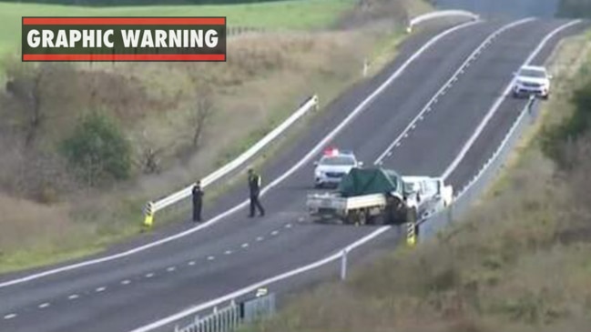 Man killed in crash new Mount Gambier (7NEWS)