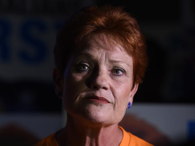 Pauline Hanson is back. Picture: Dan Peled/AAP