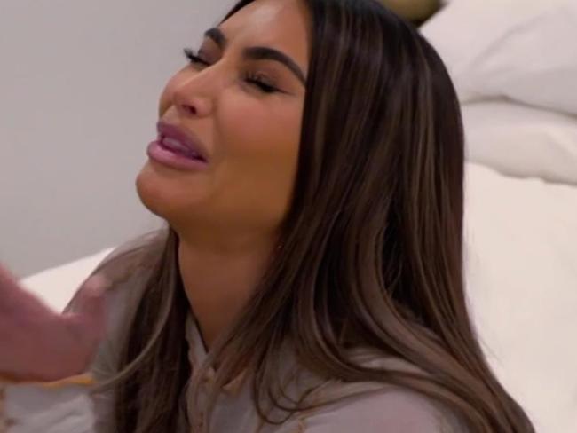 Kim Kardashian was seen having a breakdown in a teaser for upcoming episodes.