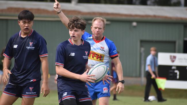 Dylan You (left) was one of the best front rowers in round 6 of the competition.