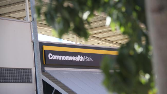 The Alice Springs Commonwealth Bank branch, located on Gregory Tce. Picture: Gera Kazakov