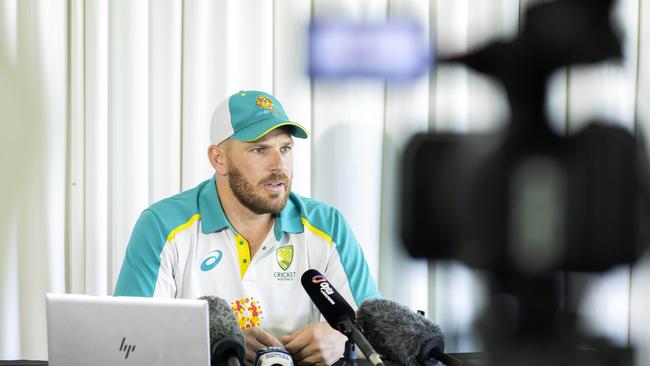 Aaron Finch’s Australia have two needs against Ireland: a win, and a run-rate boost. Picture: Richard Walker