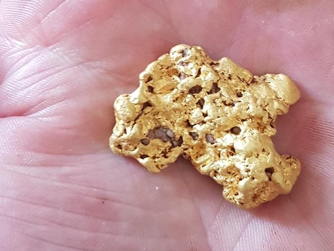 Clermont prospector Steven Fry was back out searching for gold within hours of the fossicking restrictions being eased.