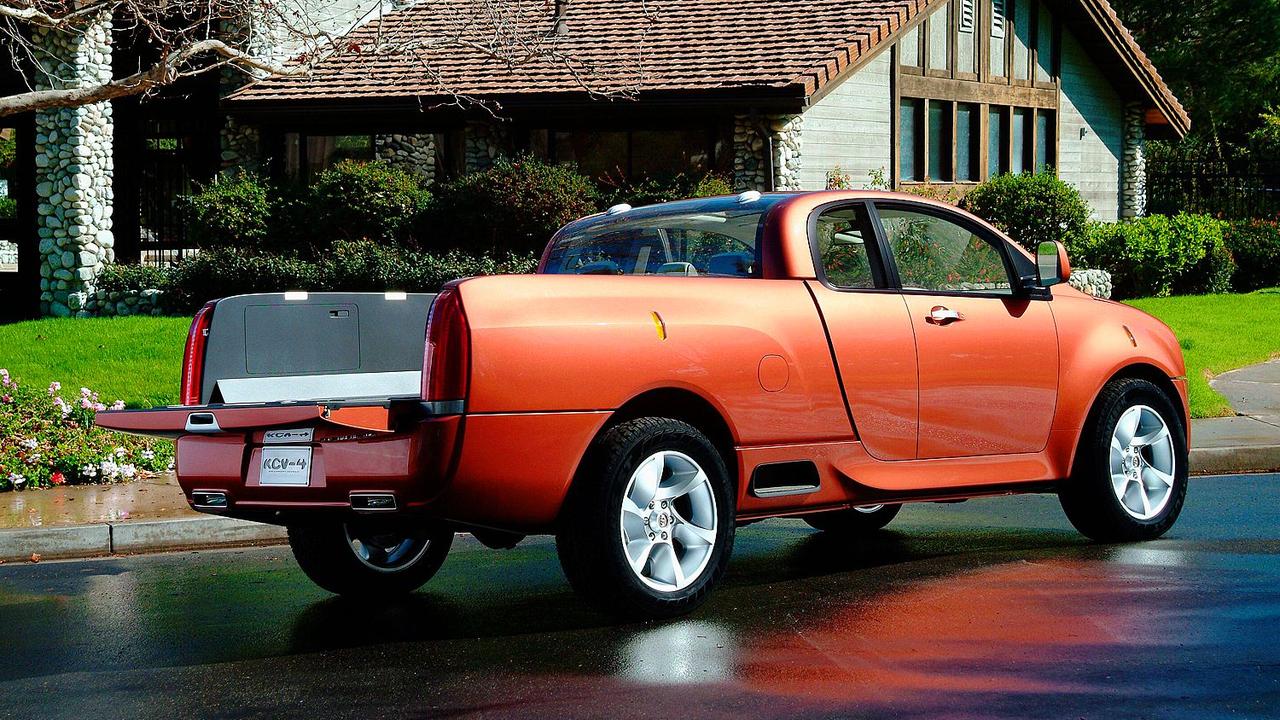 Kia has flirted with several ute concepts, including the KCV-4 concept of 2004.