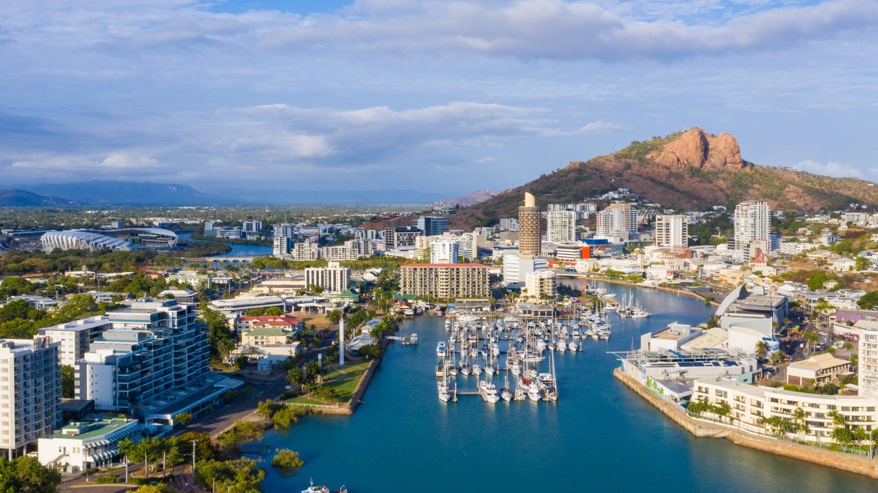 Aerial shot of Townsville, which could see more price growth yet after values tanked a decade ago during the resources downturn.