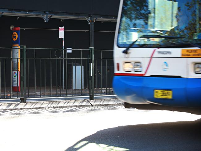 The higher, safer pedestrian railings in Military Rd, Cremorne, which residents believe will be removed and replaced by a less safe alternative because of the B-Line. Picture: Adam Yip