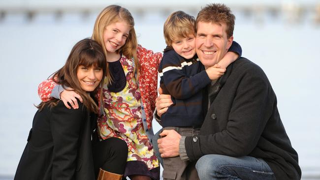 Jim Stynes became president of the Melbourne Football Club after his distinguished playing career.