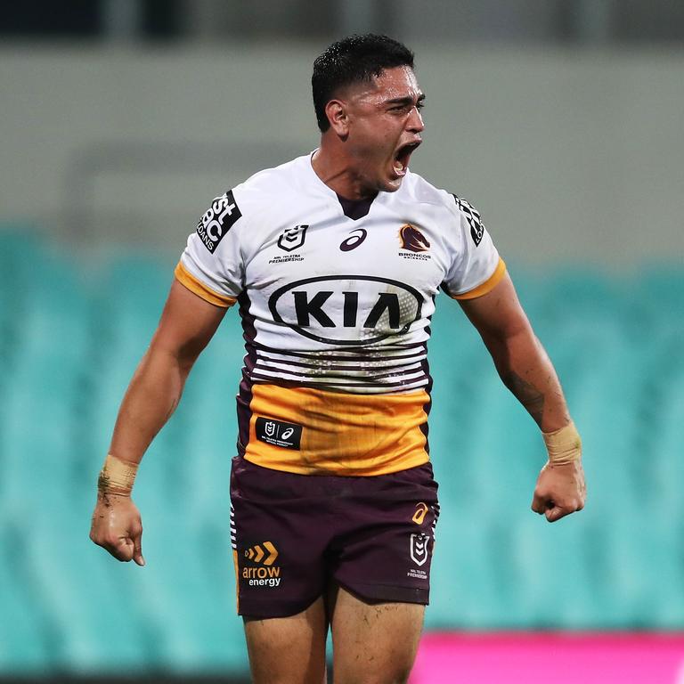 Keenan Palasia of the Broncos is a bit of a bye trap. Picture: Matt King/Getty Images