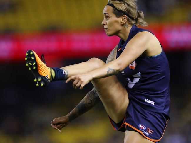 AFLW Collingwood star Moana Hope. Picture: Michael Klein