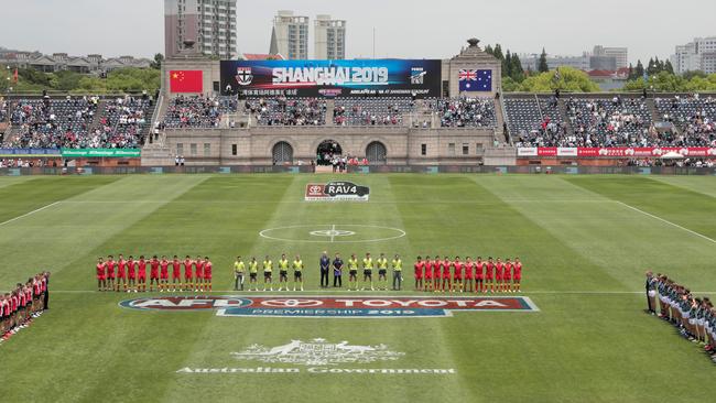 The AFL’s China game remains in limbo. Picture: AFL Photos