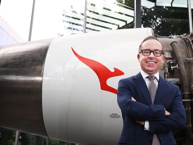 9/6/17: Chief Executive Officer of Qantas Airways, Alan Joyce at the Qantas HQ in Mascot, Sydney. He has been John Feder/The Australian