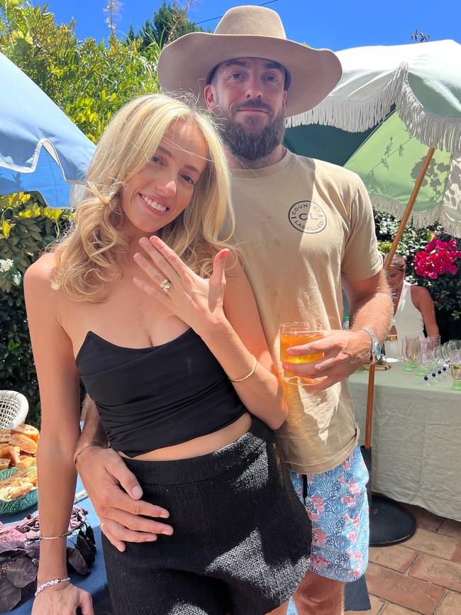 We Mean Well Podcast's Jack "Jarch" Archdale proposed to partner and fellow podcaster Stephanie Allen at the end of 2023. Picture: Instagram