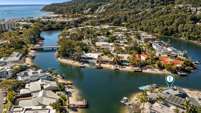 This sprawling home at 33 Mossman Court, Noosa Heads, is expected to set a new price benchmark at its auction.