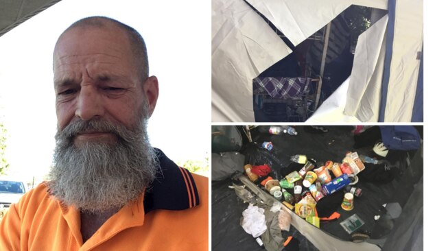 A homeless tradie on Brisbane’s northside revealed details of the vicious attack inflicted on him during his lowest moment.