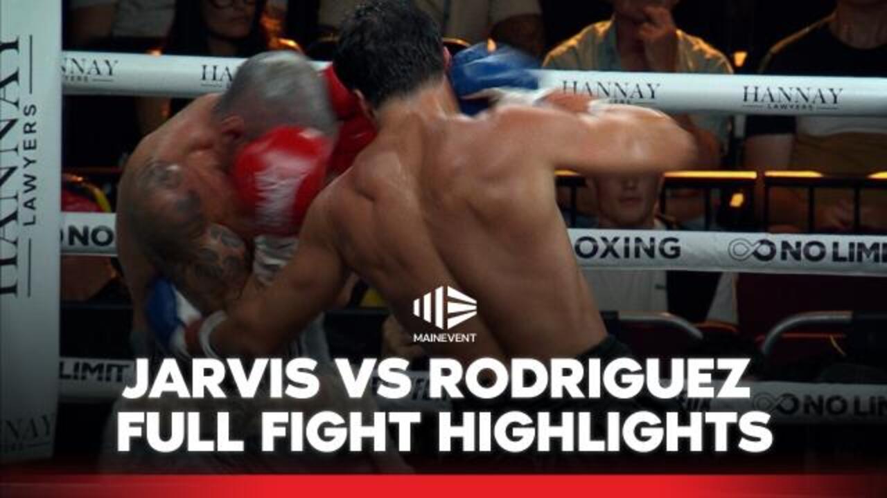 "Back with a BANG" - Jarvis v Rodriguez