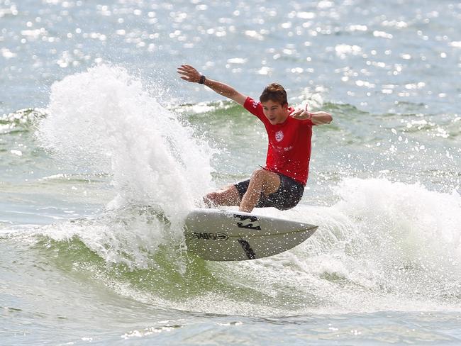 Burleigh’s Liam O’Brien will be surfing in the Single Fin Classic. 