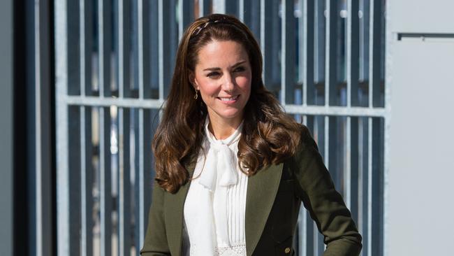 For a girl much-criticised for not having a job, Kate’s clearly not biding her time before she becomes Queen. Pic: Getty