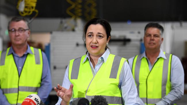 Queensland Premier Annastacia Palaszczuk. Picture: NCA NewsWire / Dan Peled