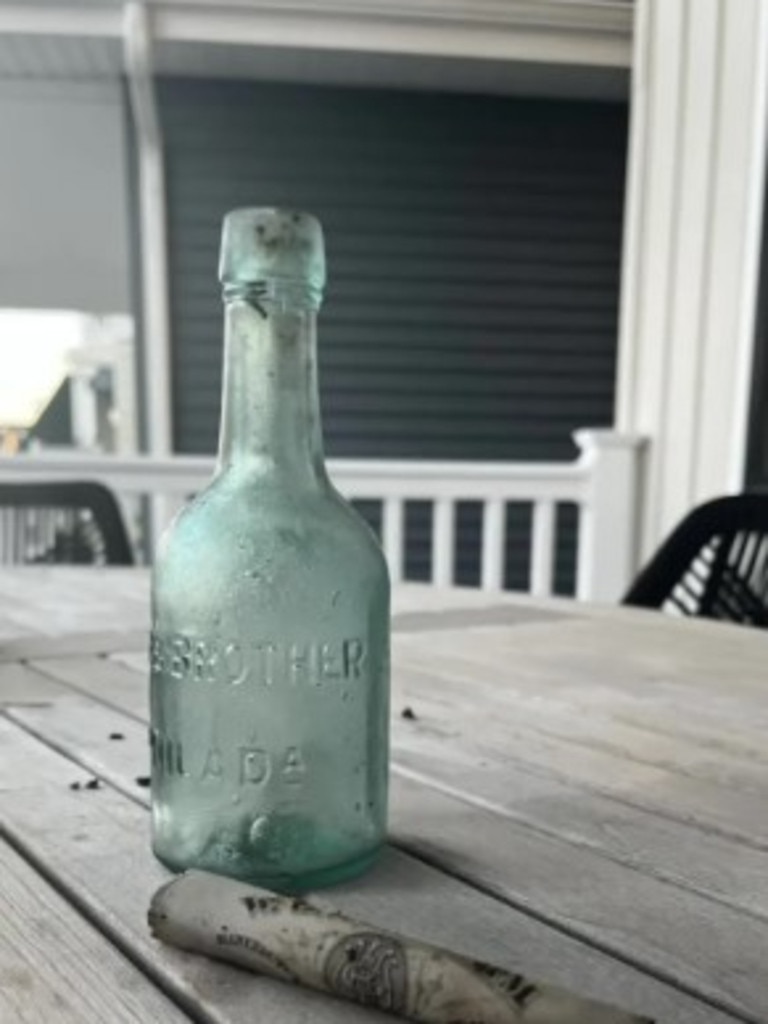 A message in this bottle could be the oldest ever discovered. Picture: TikTok / @asmythco