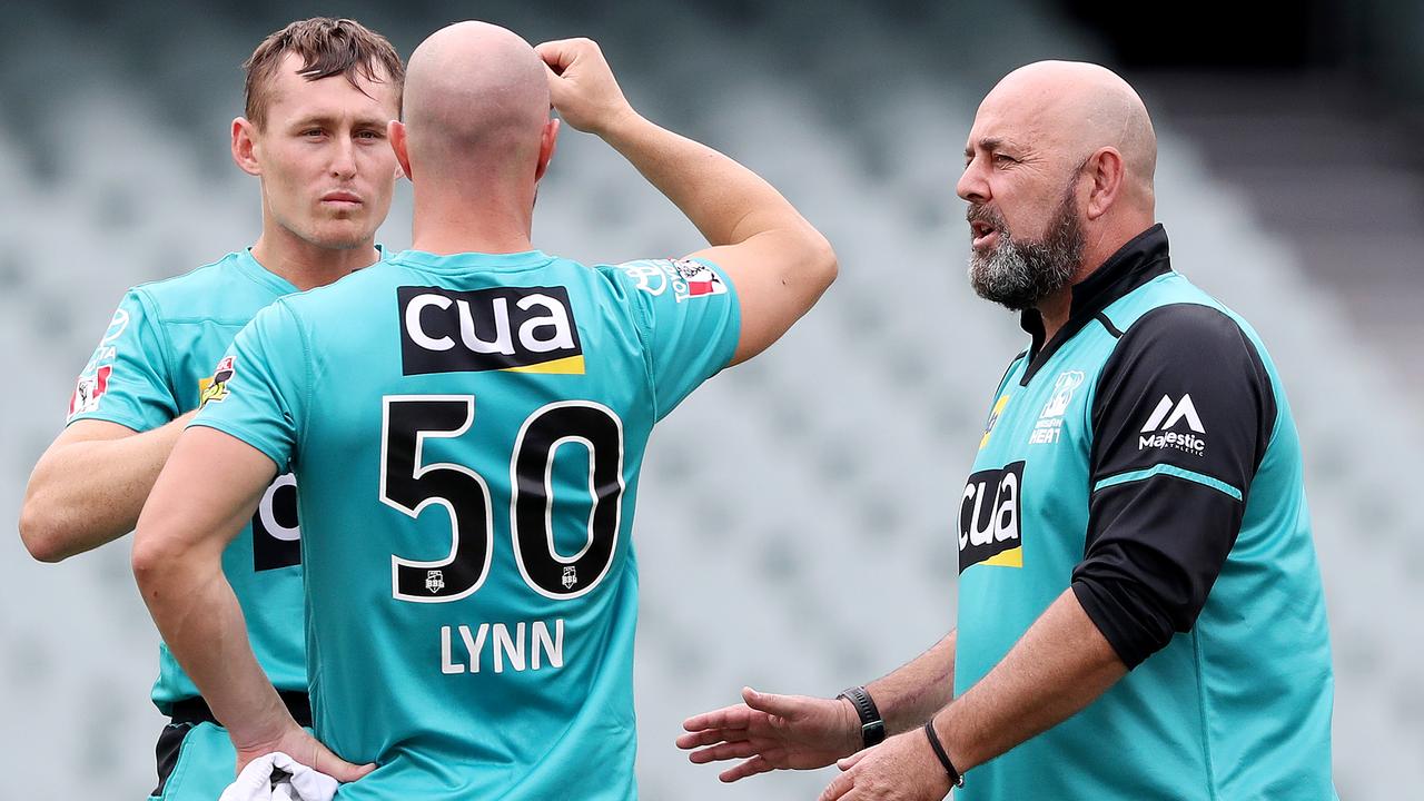 Lehmann has recently been reappointed as Brisbane Heat coach in the BBL. Picture: Sarah Reed/Getty Images