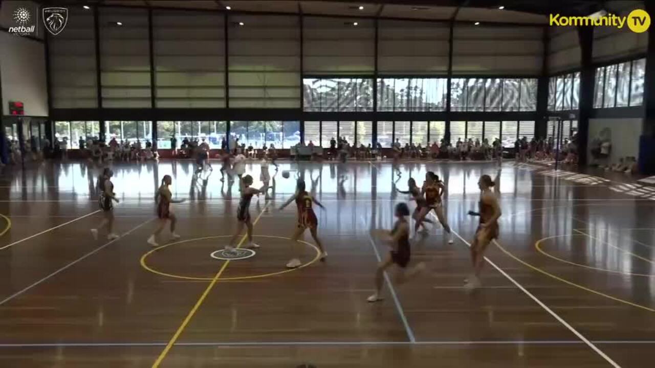 Replay: Gippsland v Goulburn (15&U)—2025 Netball Victoria State Titles Day 2