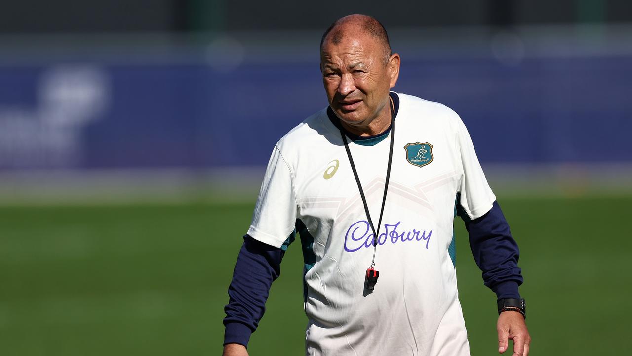 Eddie Jones’ tenure will be one of the biggest issues when a three-member panel begins its review into the Wallabies’ dismal season. Picture: Chris Hyde/Getty Images