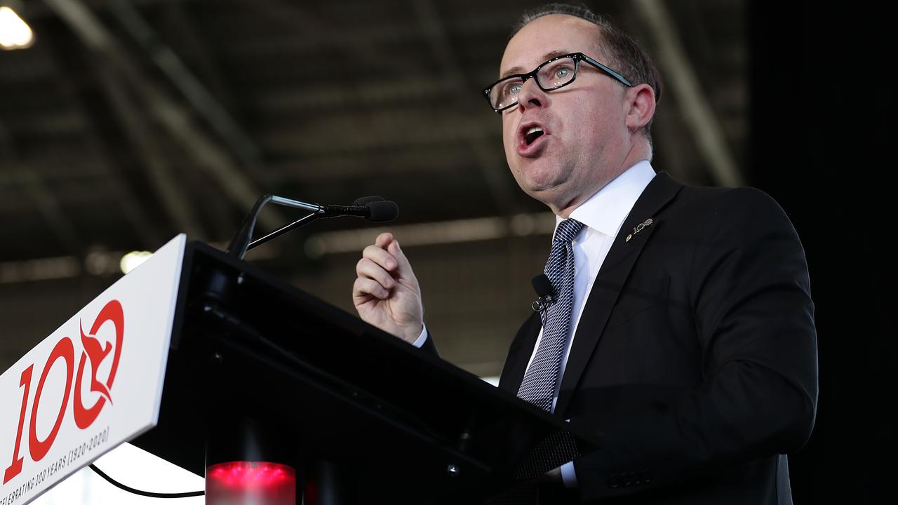 A Qantas employee has been stood down by the airline after refusing to clean a plane that had come from China. Picture: Mark Metcalfe/Getty Images.