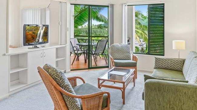 A light-filled unit at 294-298 Sheridan St, Cairns North is on the market for offers over $100,000.