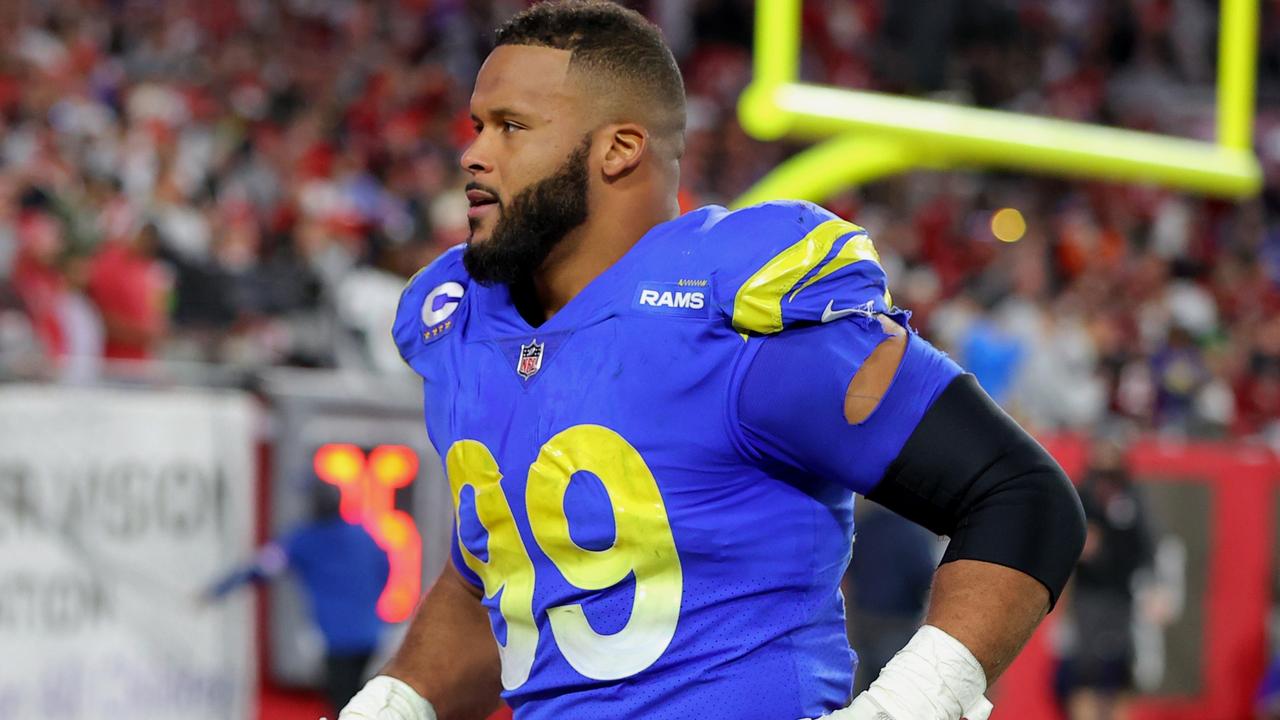 Aaron Donald of the Los Angeles Rams.