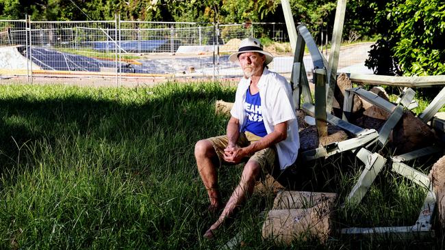 Long term Kuranda local Mark Riley claims Mareeba Shire Council has been neglecting the ratepayers of Kuranda. Picture: Brendan Radke