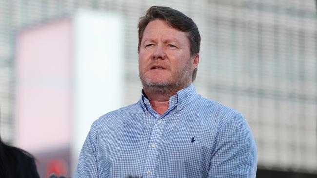 Stadiums Queensland CEO Todd Harris at Suncorp Stadium on Sunday. Picture Lachie Millard