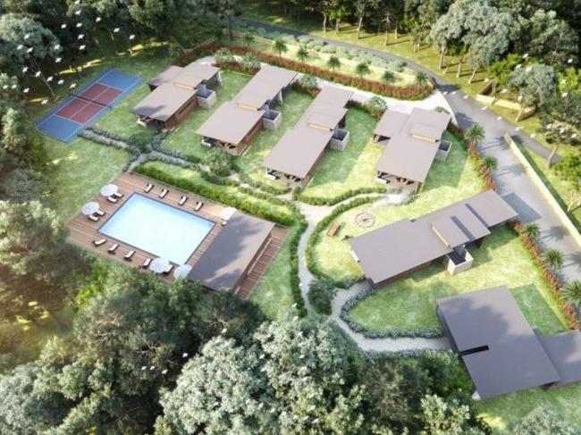 This executive property in Lennox Head is on the market.