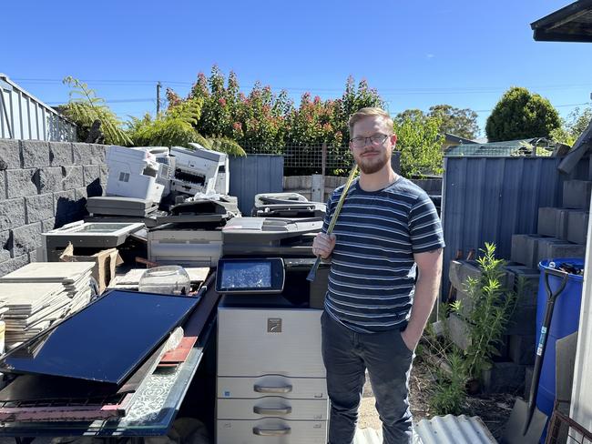 Smashed Up owner Caleb Cornwell hopes to open his business soon. Picture: Supplied.