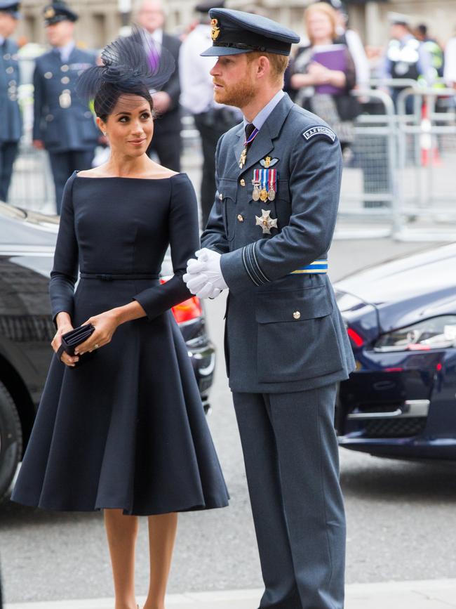 Harry and Meghan during their time as working royals in 2018. Picture: Anwar Hussein/WireImage