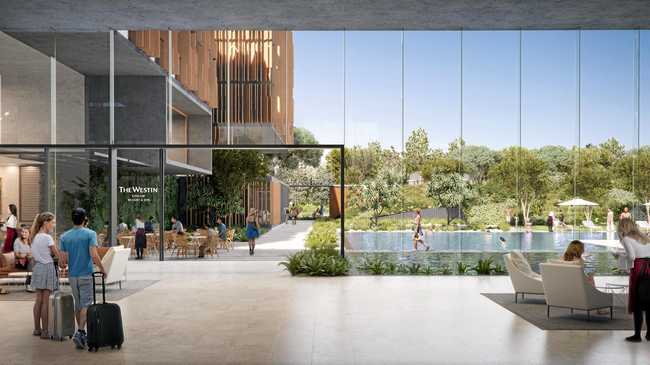 PROPOSED: The Westin Coolum Resort and Spa is one aspect of Sekisui House's Yaroomba Beach proposal which has gathered support, but there are fears it has overshadowed the scale of the development proposed. Picture: Contributed`