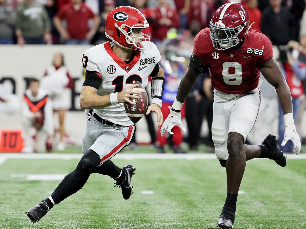 Georgia's Bennett an underdog again in NFL's QB draft class