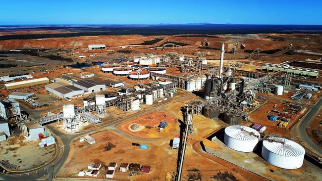 First Quantum Minerals' Ravensthorpe nickel mine in WA.