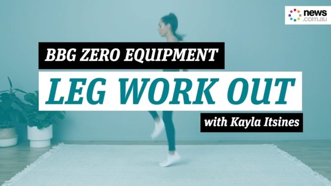 You Got This: Kayla Itsines Zero Equipment leg work out