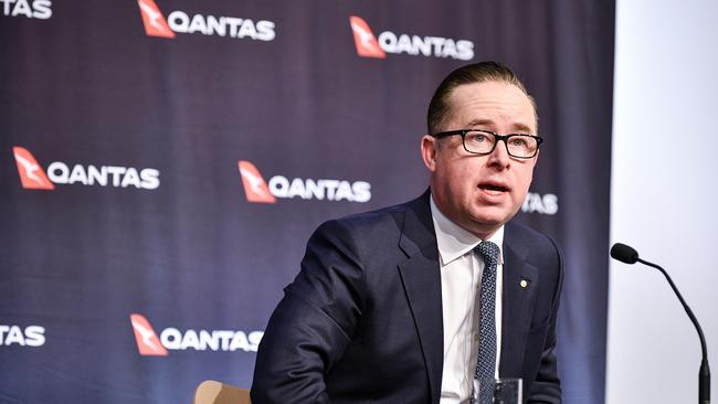 Qantas CEO Alan Joyce. Picture: NCA NewsWire/Flavio Brancaleone