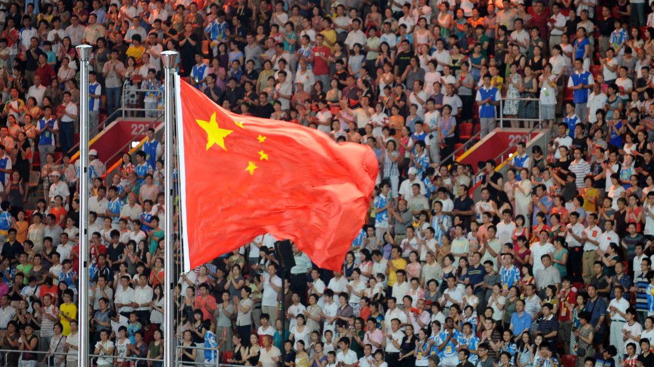 China has branded accusations of a doping cover-up as fake news. (AAP Image/Dean Lewins)